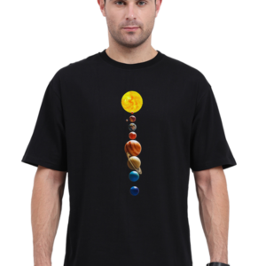 Down Shoulder T-shirt black