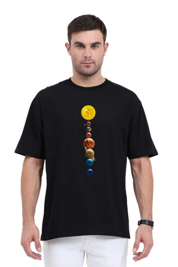 Down Shoulder T-shirt black