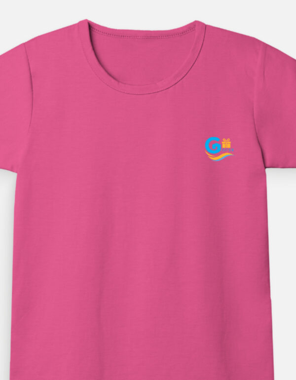 Girl's Crew Neck T-Shirt - Image 2